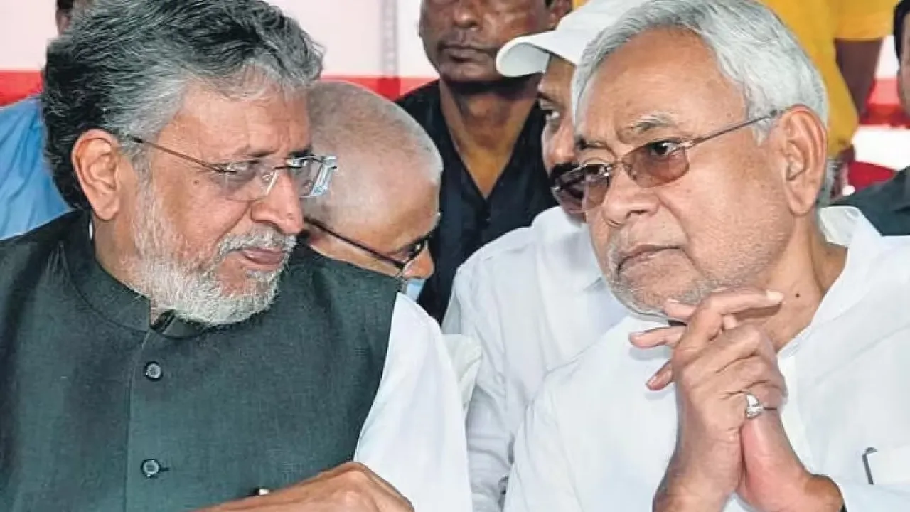 Sushil Modi CM Nitish Kumar