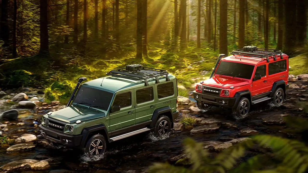 Force Gurkha 5 Door, 3 Door
