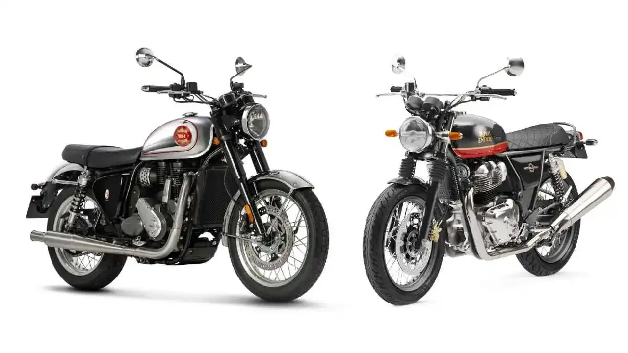 BSA Gold Star 650 vs RE Interceptor 650