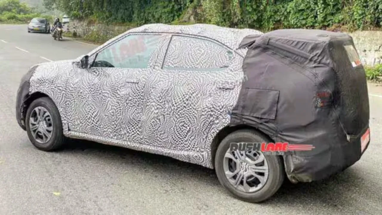 Citroen C3X spied testing