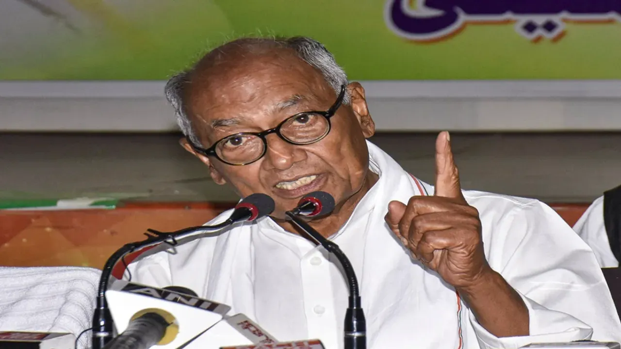 Congress Digvijaya Singh Madhya Pradesh Former CM