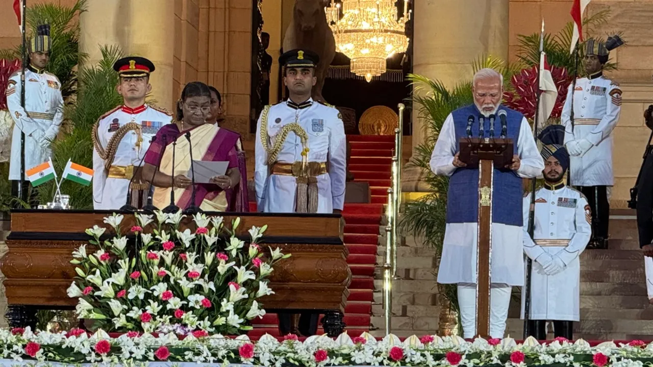 Narendra Modi third term X account