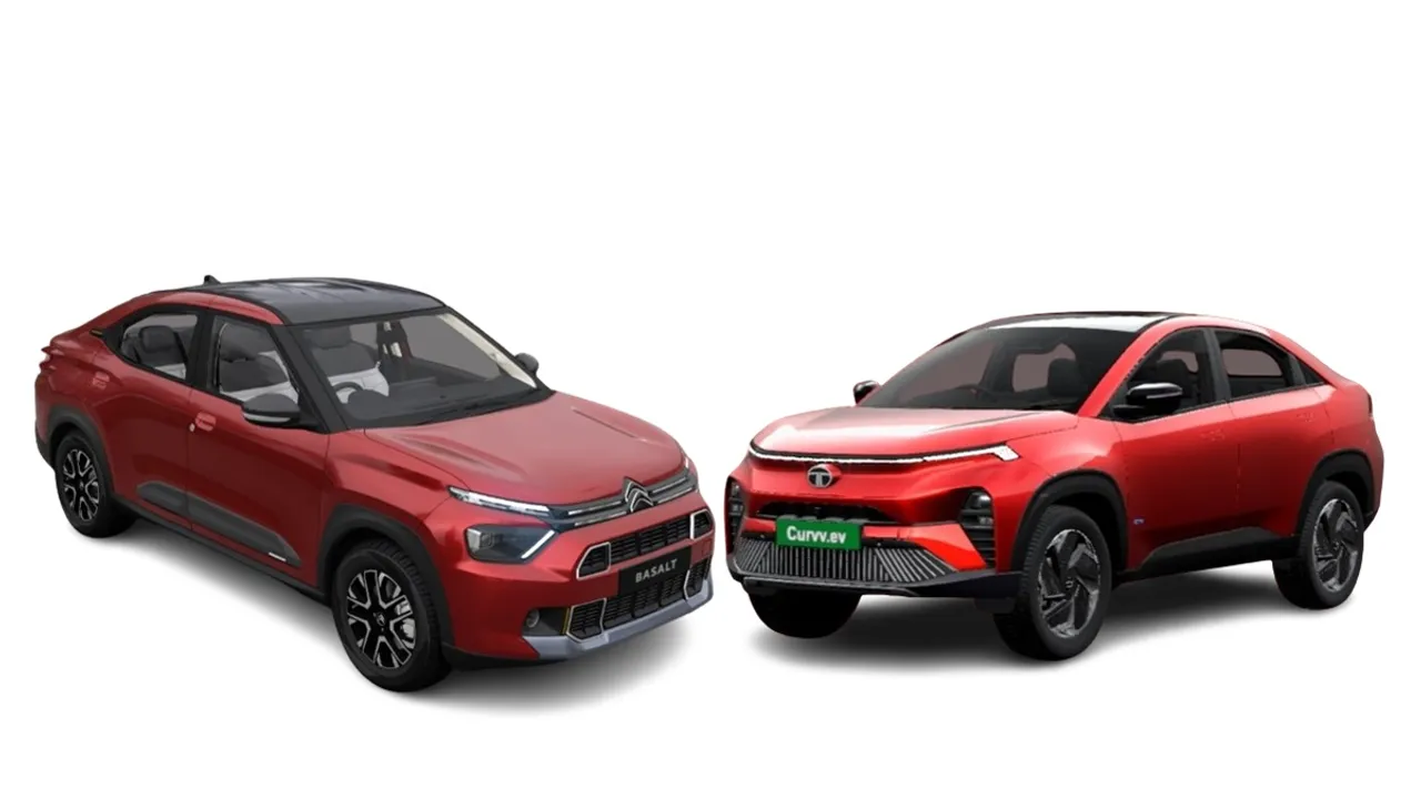 Tata Curvv vs Citroen Basalt coupe SUV