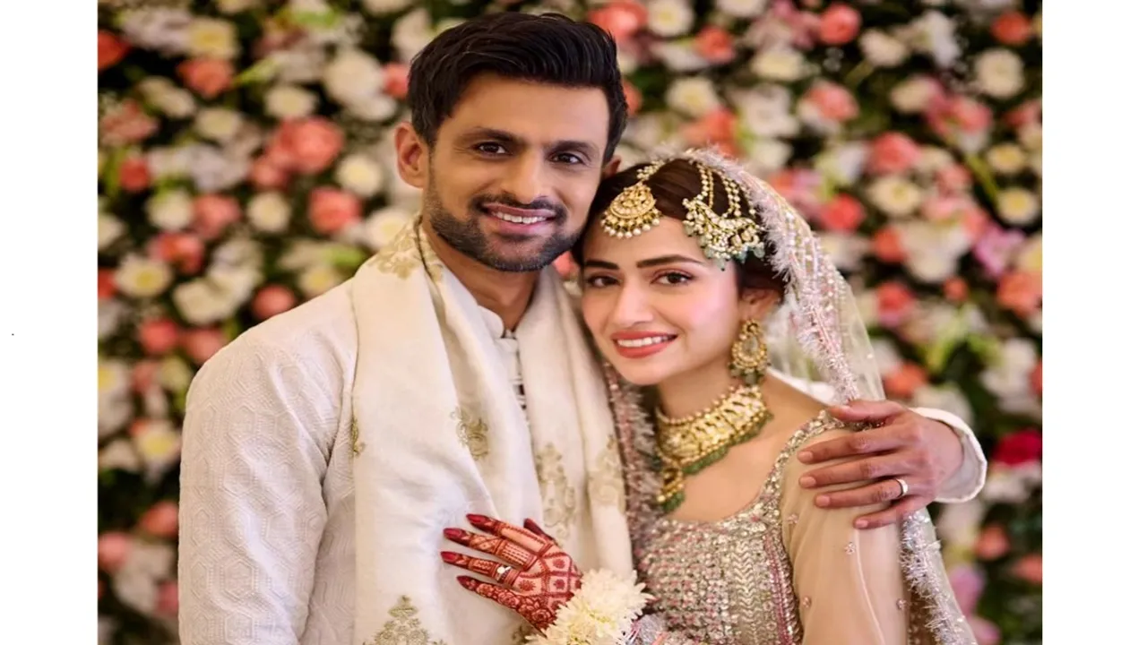 Shoaib Malik Sana Javed