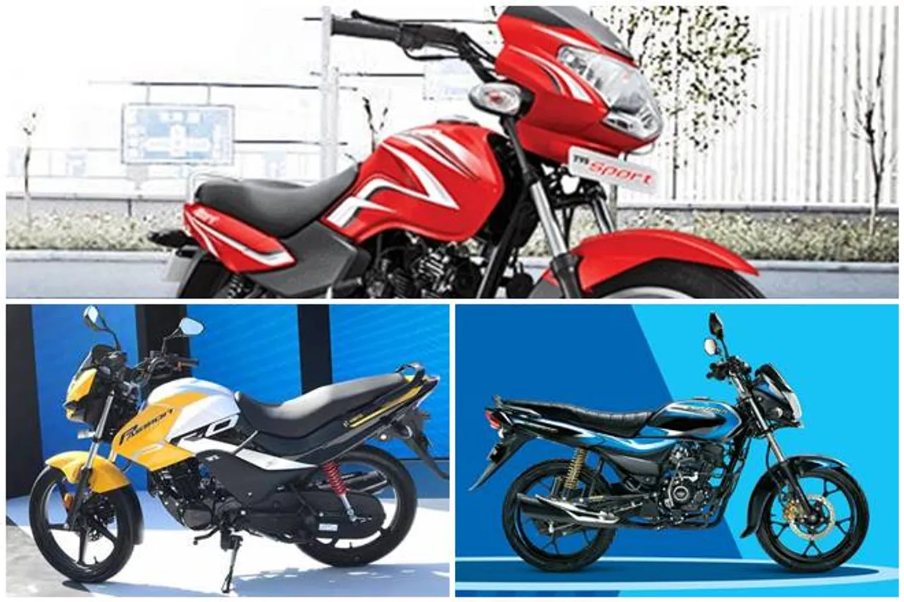 110cc BS6 compliant bikes, Hero motocorp, HF Deluxe, Splendor+, Splendor iSmart 110, Passion Pro, Bajaj CT100, CT110, Platina 100, Platina 110 H-Gear, TVS Radeon, Sport, Star City Plus