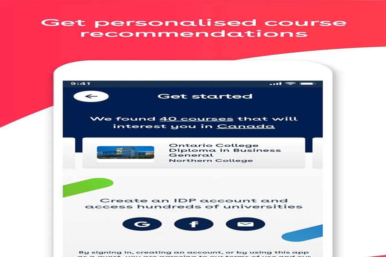 if you want to study abroad then this mobile app will help you