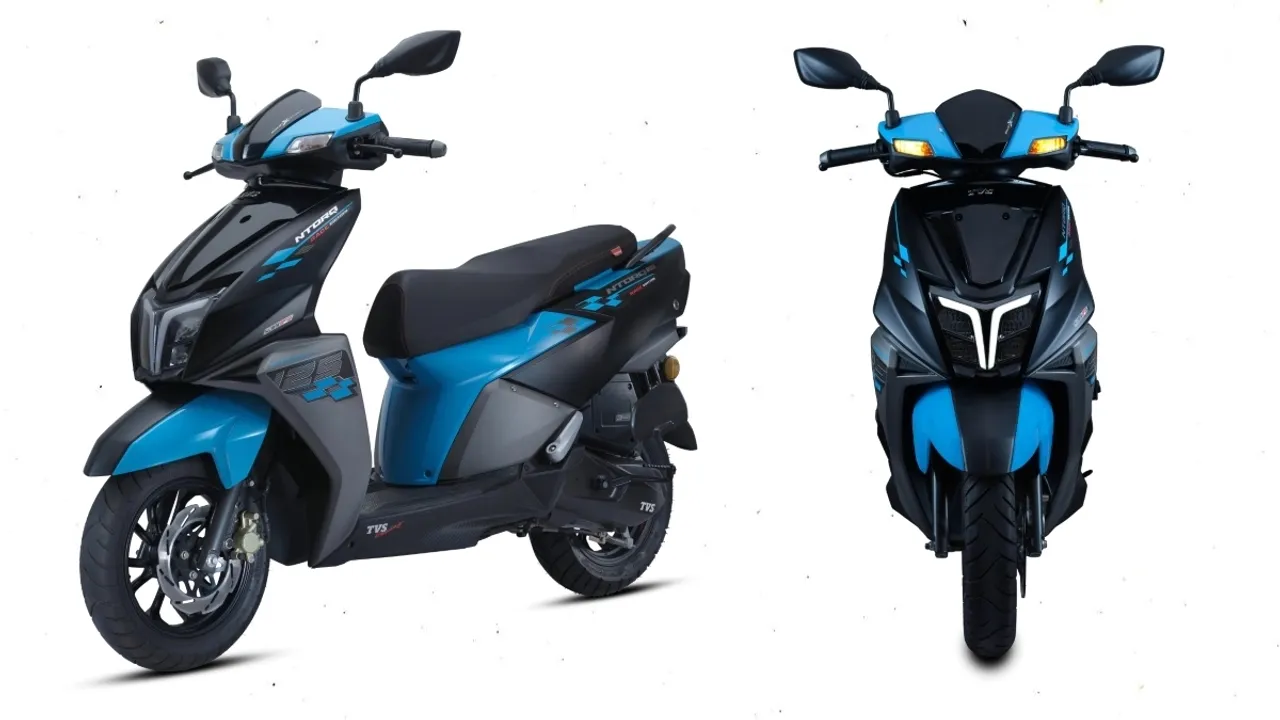 2022 TVS NTorq 125 Marine Blue