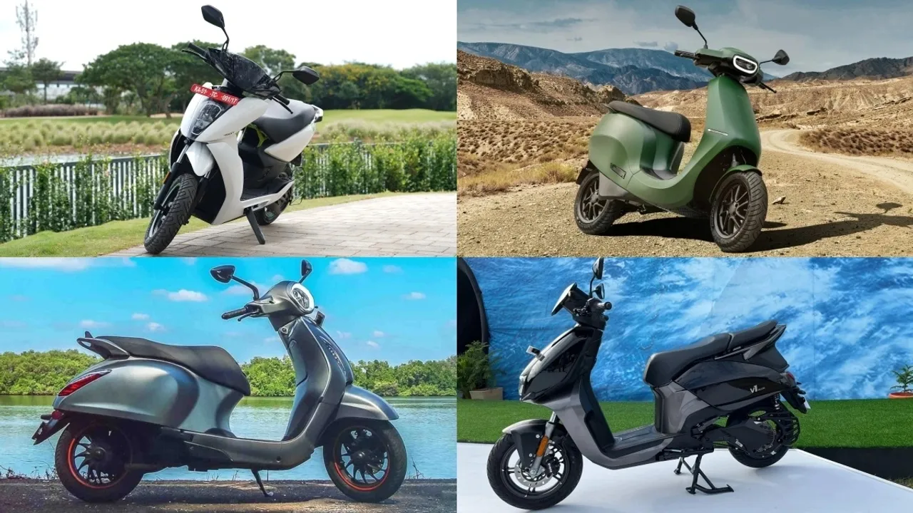 festive season, Top 5, electric scooters, buy, Diwali, Ather 450X, Ola S1 , S1 Pro, TVS iQube, Bajaj Chetak, Hero Vida V1