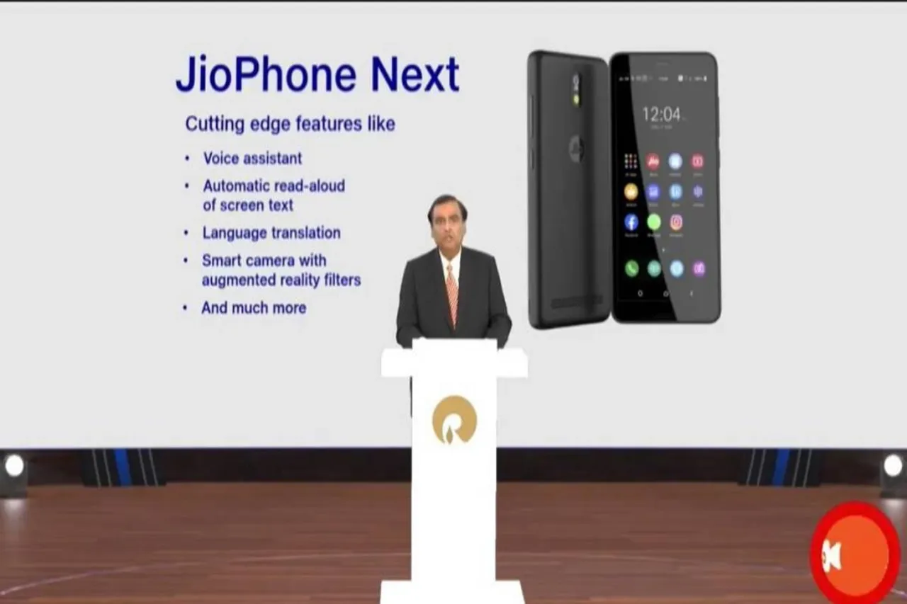 RIL AGM 2021 mukesh ambani announced JioPhone Next will be available in market from 10 september