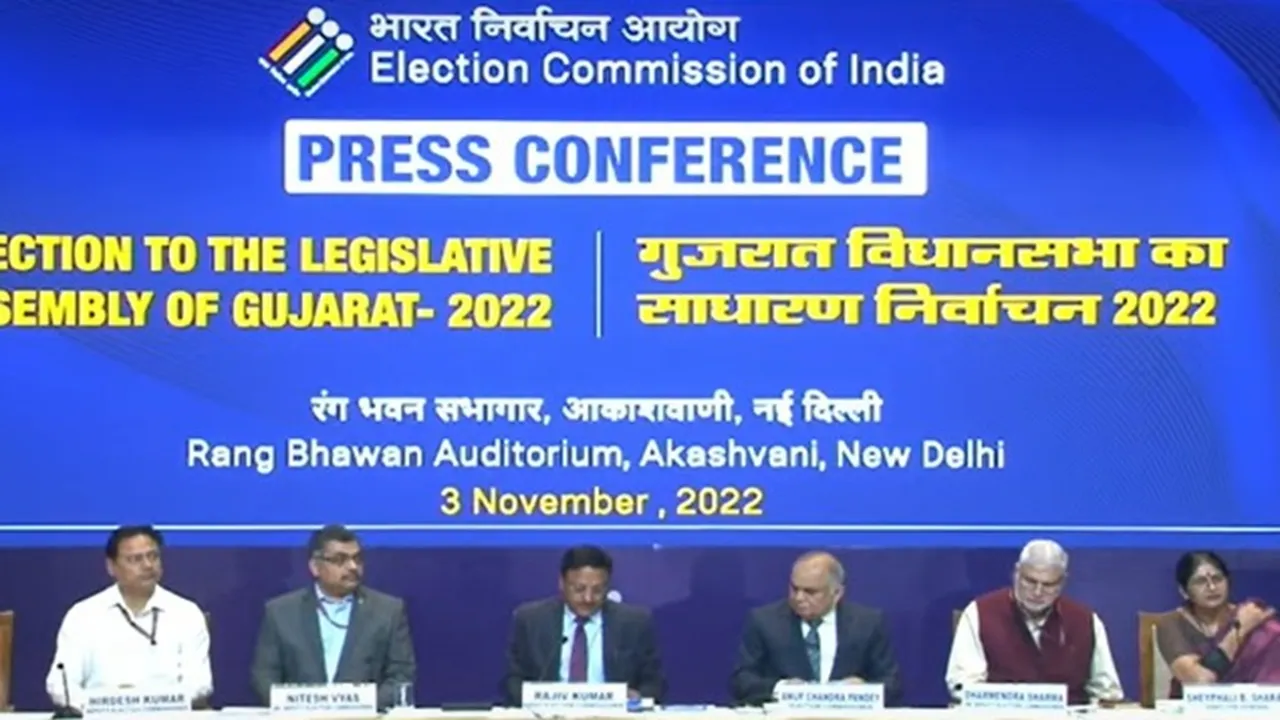 Gujarat Election 2022 Schedule Live | Gujarat Assembly Election 2022 |