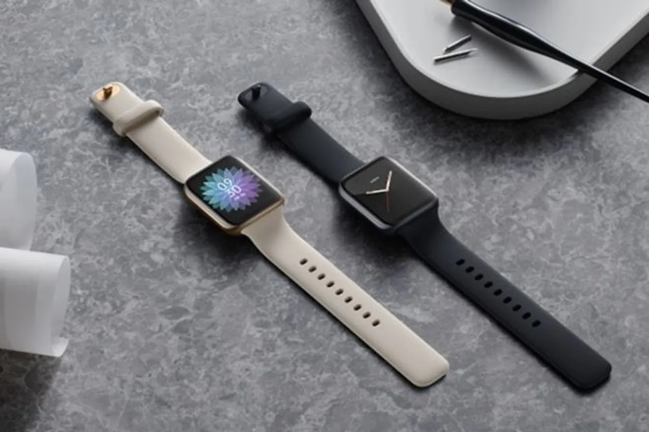 oppo watch launched with e sim support and fast charging know price specifications features