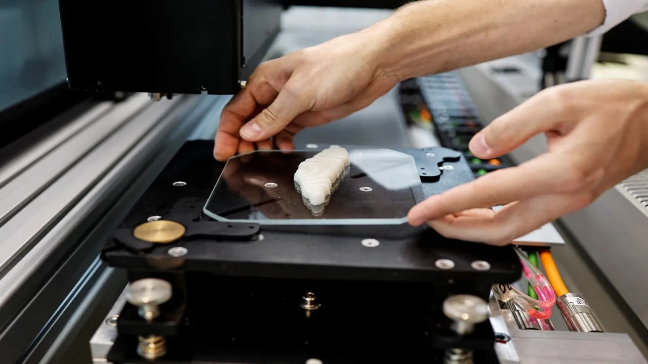 fish makes by 3D printer