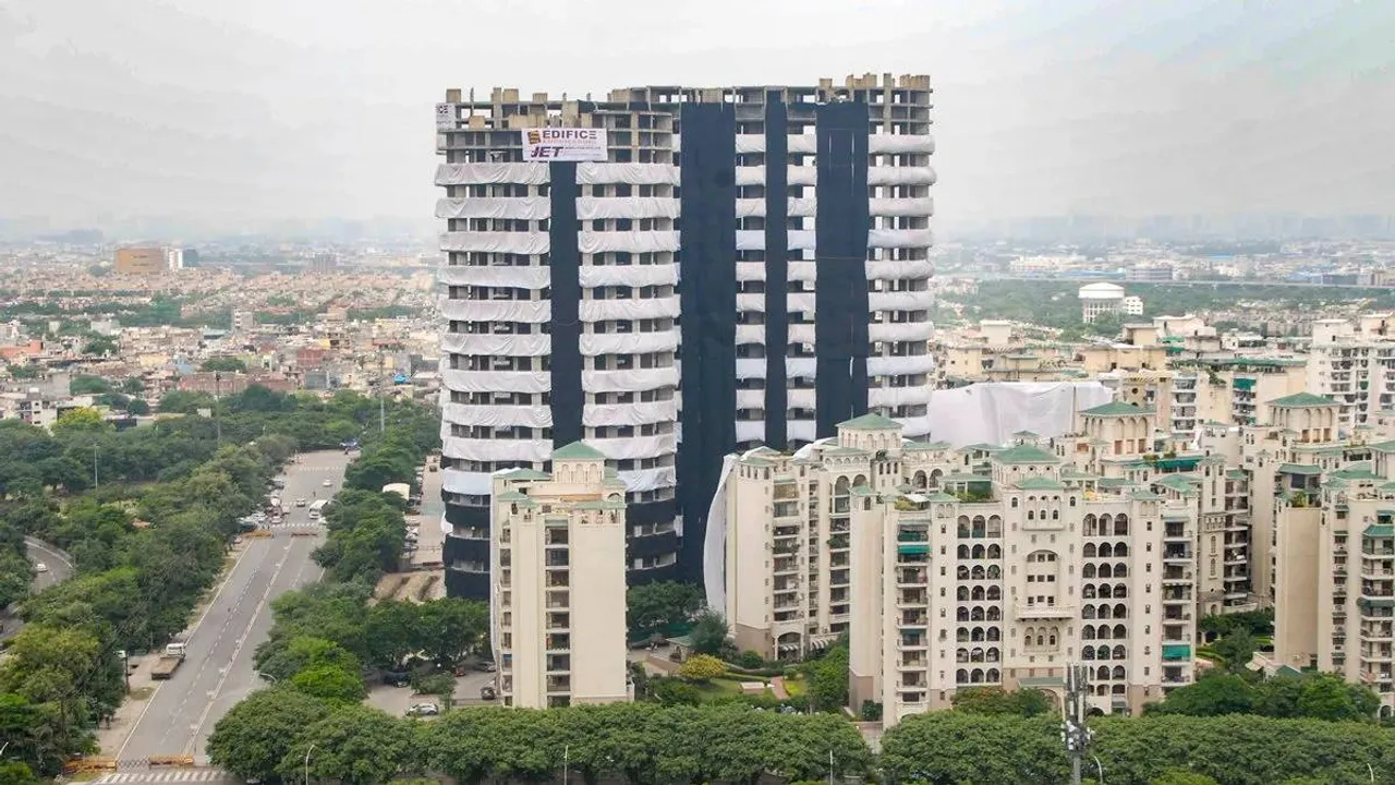 Noida Twin Towers Demolition