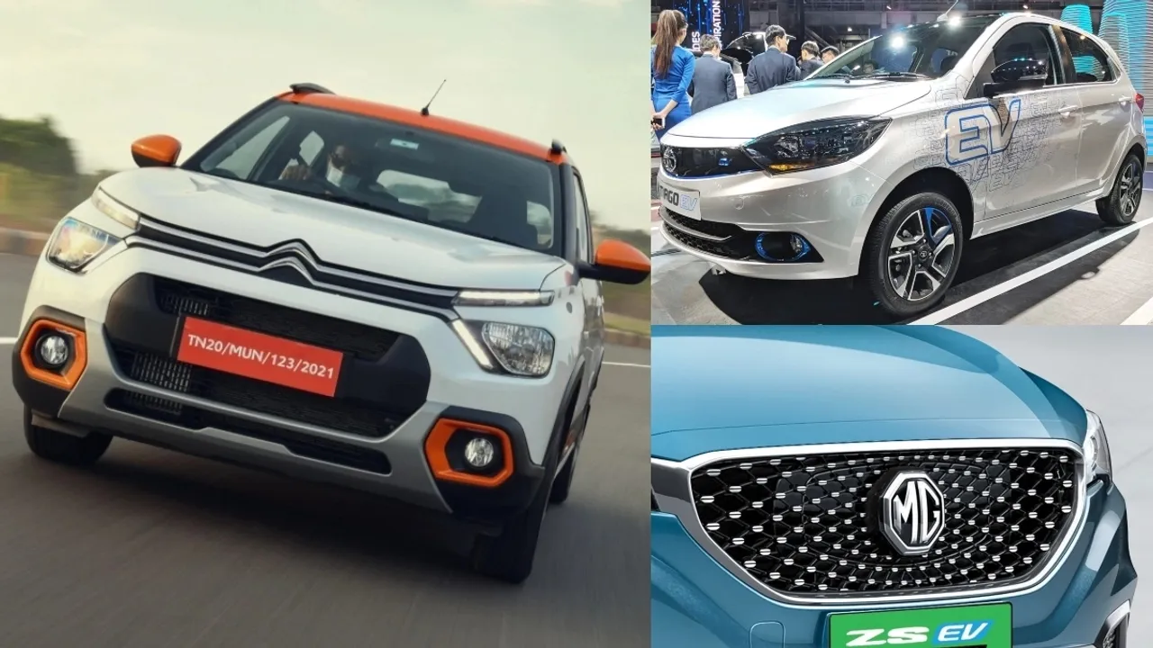 Tiago EV, MG & Citroen C3 EV IMAGES