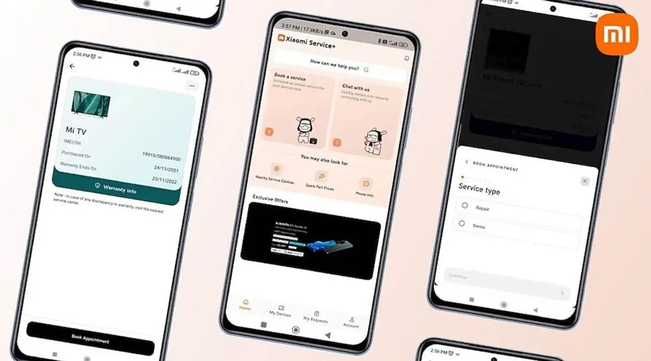Xiaomi Service+ app lets owners book repairs, check warranty, and more