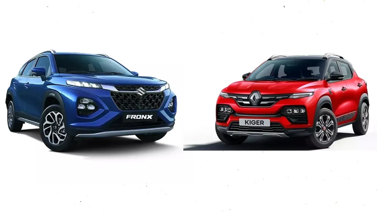Maruti fronx-vs- Renault kiger