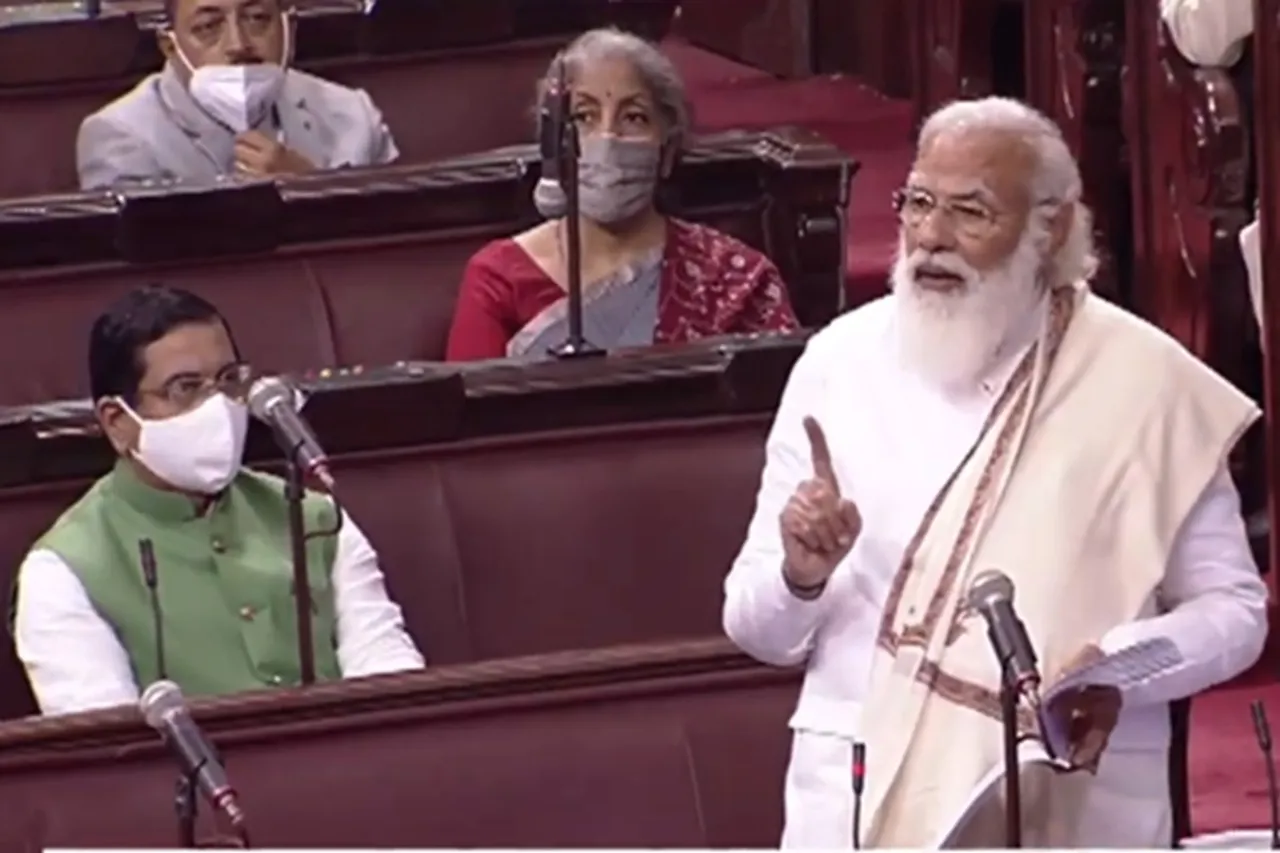 PM modi, Narendra Modi, agri bills, MSP, PDS, Rajya Sabha, Motion of Thanks on the President’s Address, Manmohan Singh, Sharad Pawar, Congress party, PM kisan, PM crop insurance, farmer Loan waiver, small farmers, agri procurement, farmers protest