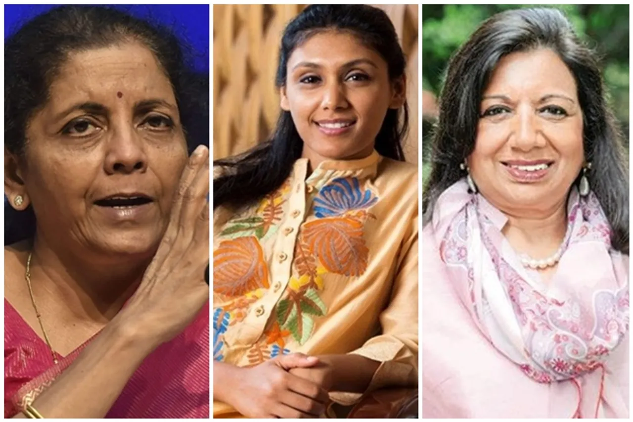 Forbes list: Finance Minister nirmala Sitharaman among world's 100 most powerful women, roshni nadar malhotra and Kiran Mazumdar-Shaw also included 