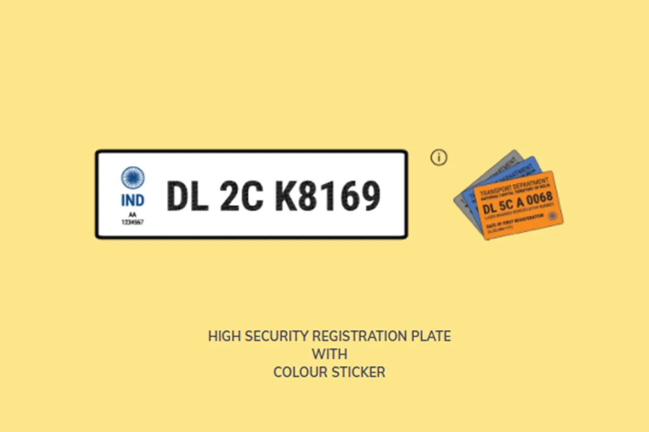 How to apply online for high-security registration plates, fuel-type stickers for vechicles