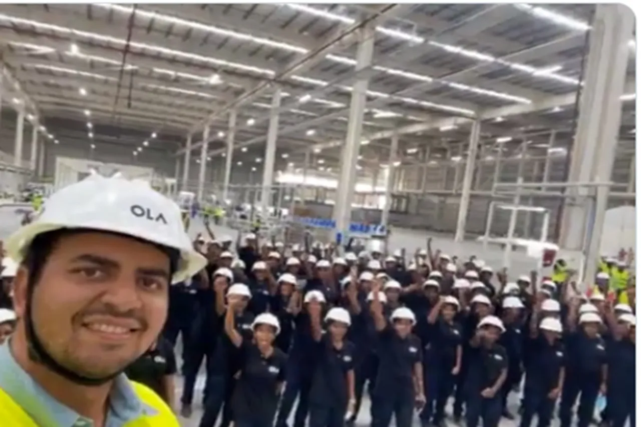 Women Empowerment Ola electric scooter factory to be largest all-women plant globally says Ola co-founder Bhavish Aggarwal