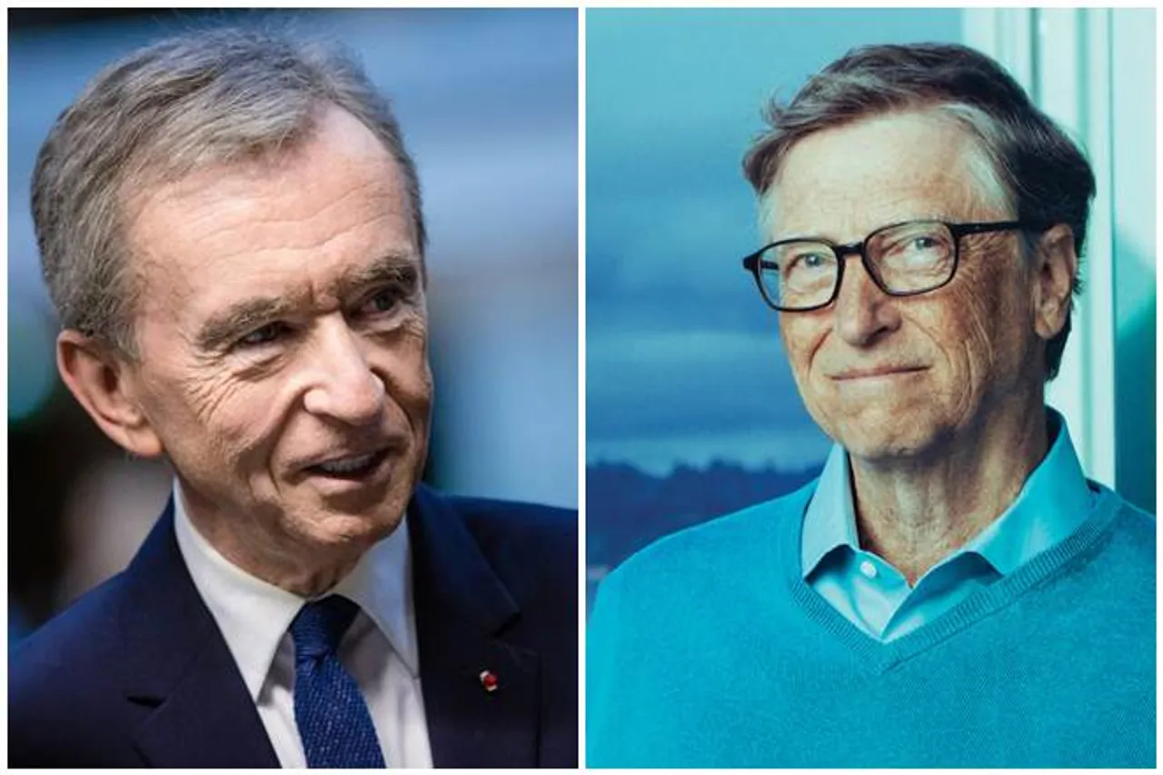 bloomberg billionaire index, Bernard Arnault, Bill Gates