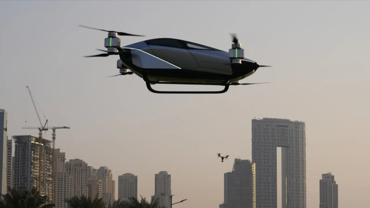 Electric Flying Taxi in Dubai