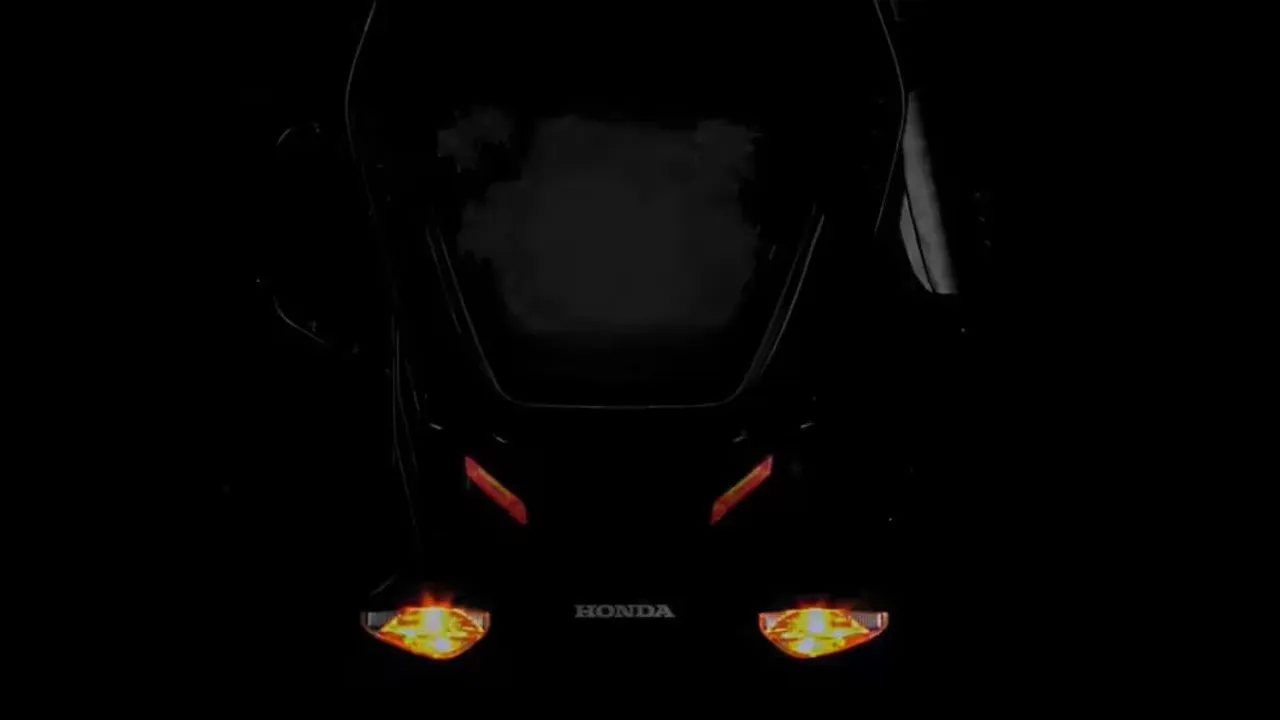 New Honda motorcycle