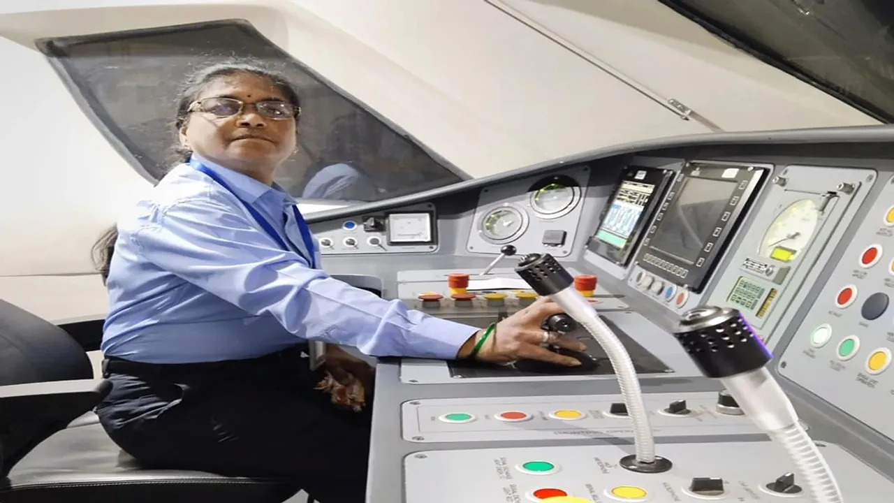 Loco Pilot Surekha Yadav