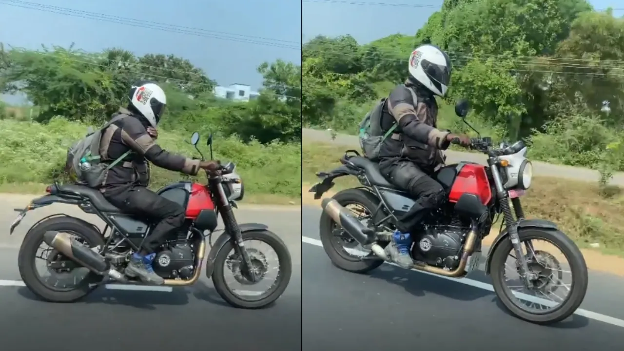2022 Royal Enfield Scram 411 spied on test: Launch early next year