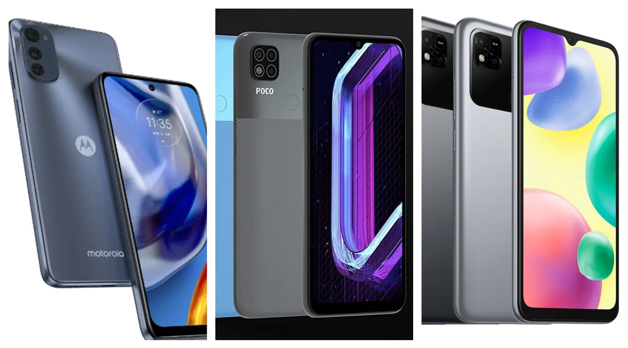 Motorola E32s versus Redmi 10A versus Poco C31