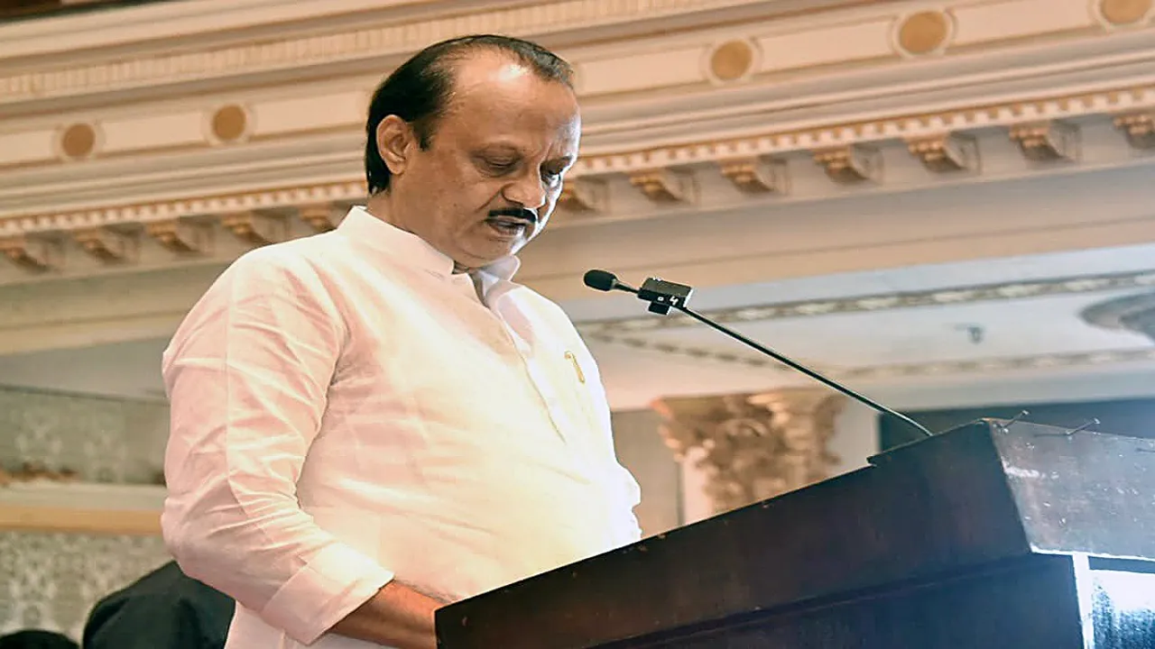 Ajit Pawar takes oath as the second Deputy Chief Minister of Maharashtra