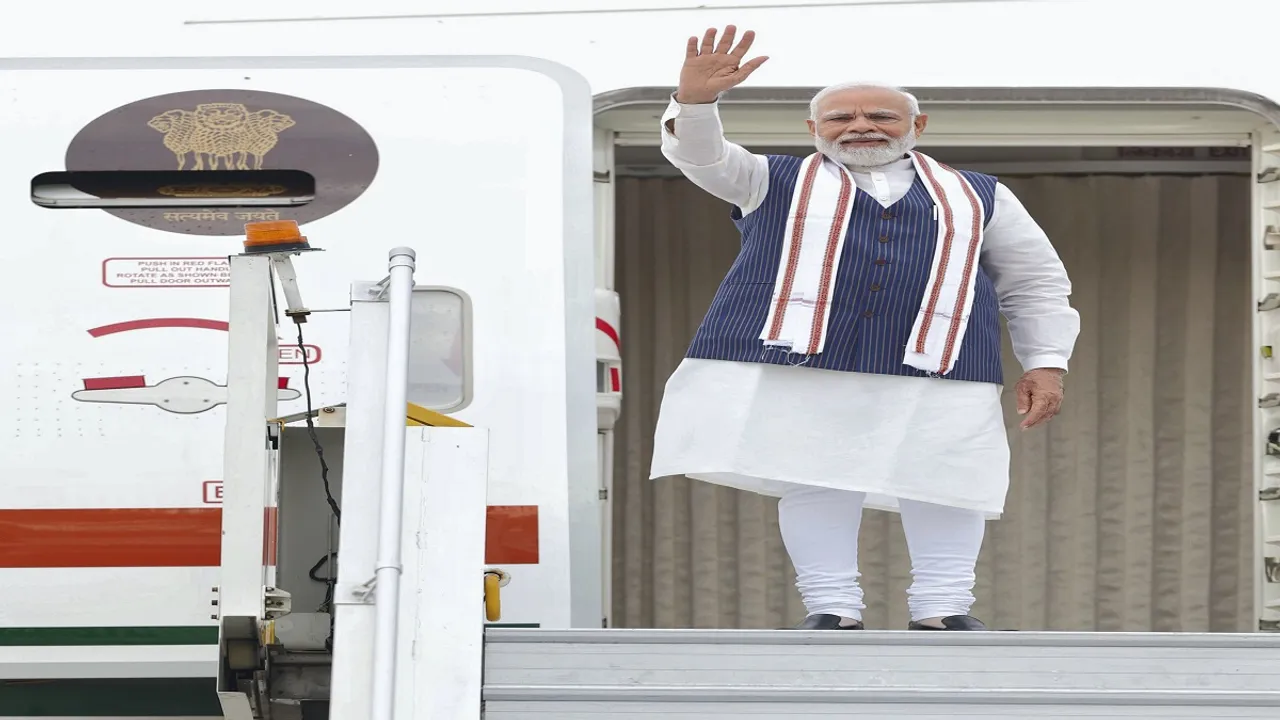 PM Modi leaves for USA