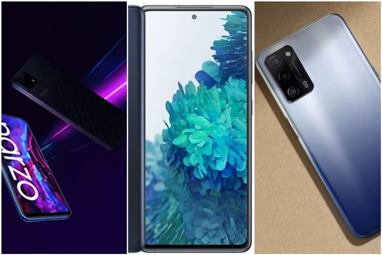 5G smartphones launched in india in 2021 oneplus realme samsung vivo oppo