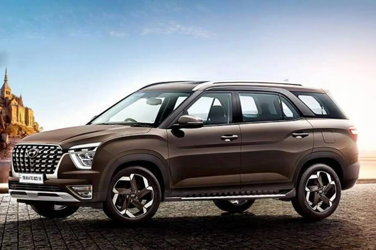 Hyundai Alcazar revealed More powerful engine than Creta know here the details