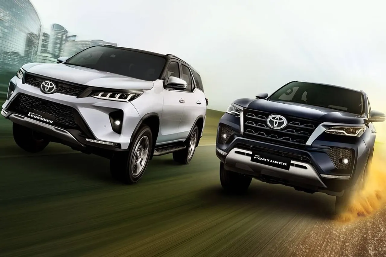 Toyota gets over 5 thousand bookings for new Fortuner range legendar toyota kirloskar motor