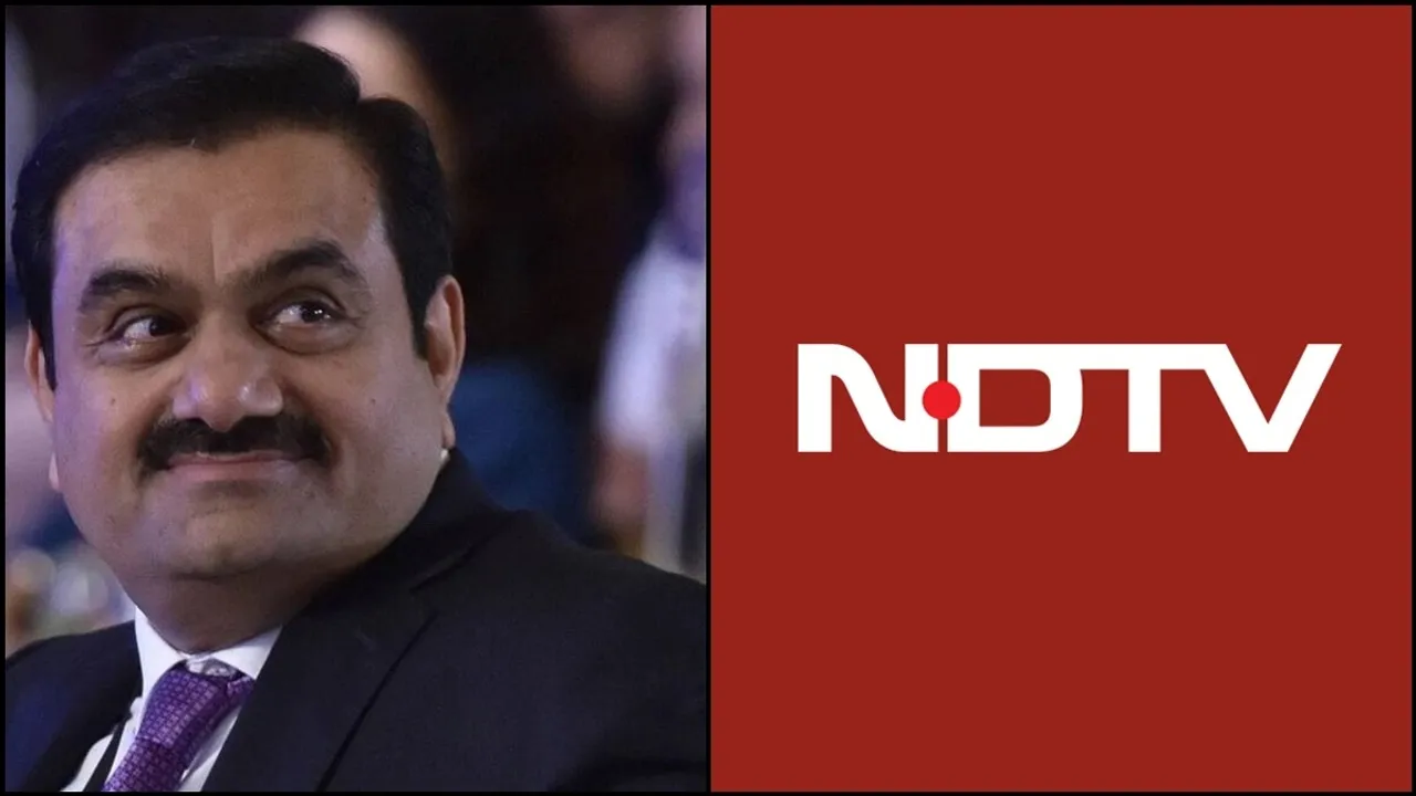 Billionaire Adani to control nearly 65% of NDTV as founders sell stake
