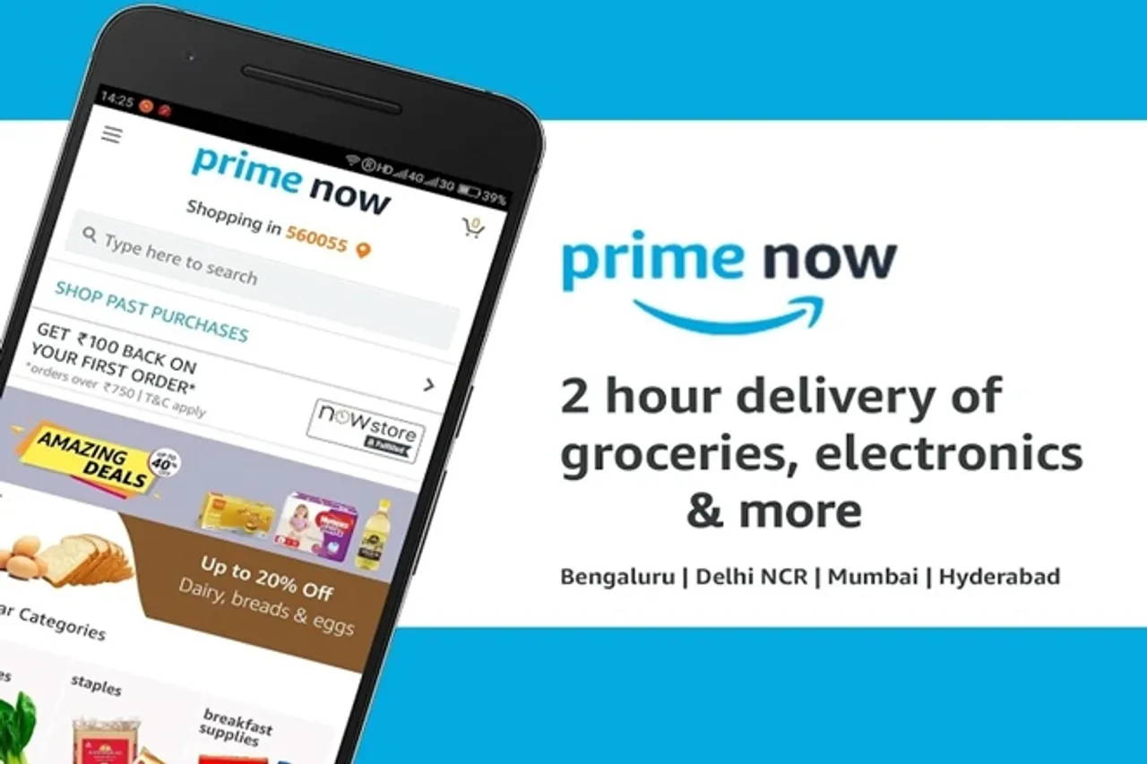 Amazon to shut down its 2 hour delivery service prime now in india