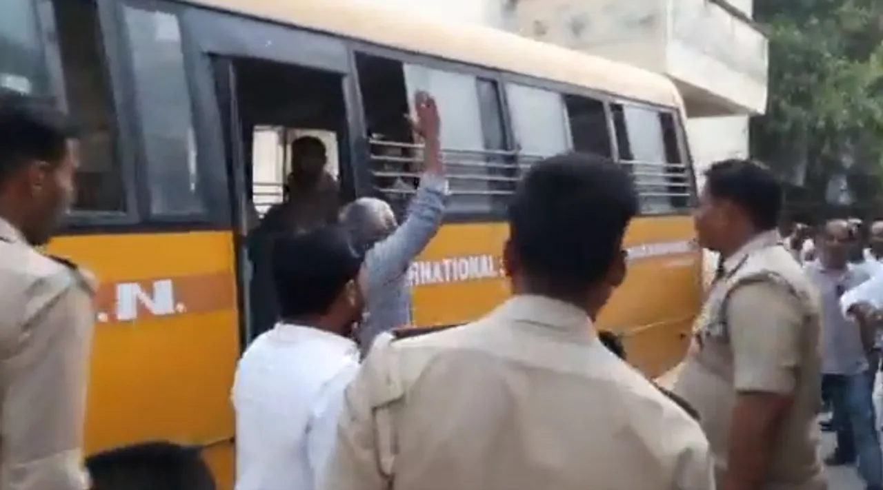 UP Board 12th english exam Paper Leak balia journalist arrested raise slogans against dm and sp