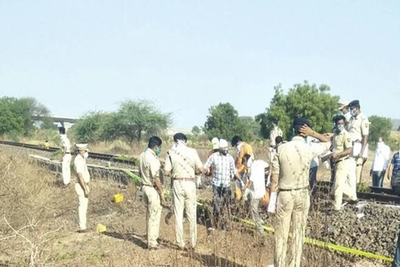train accident in Maharashtra 16 migrant workers crushed to death PM modi condoles