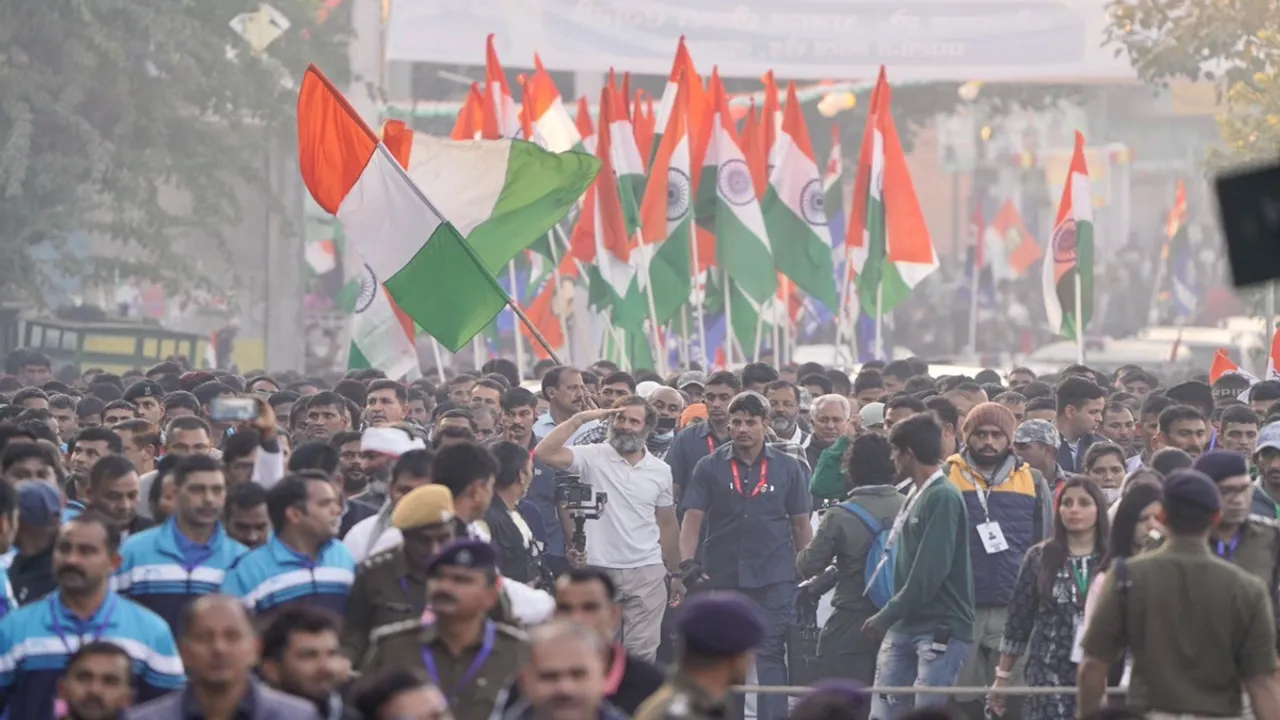 100 days of Bharat Jodo Yatra : राहुल गांधी की भारत जोड़ो यात्रा के सौ दिन