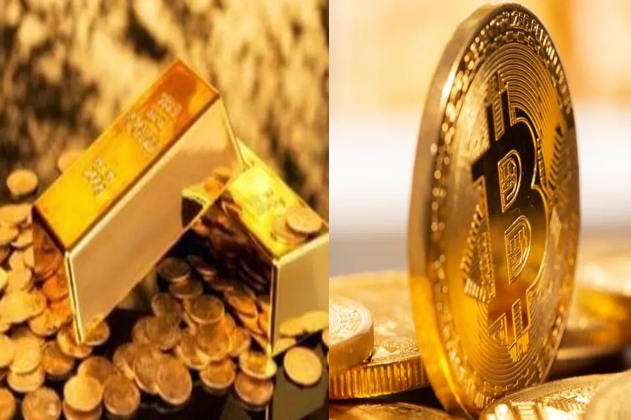 Gold vs Bit Coin better option to investement know here the details bit coin more volatile than gold