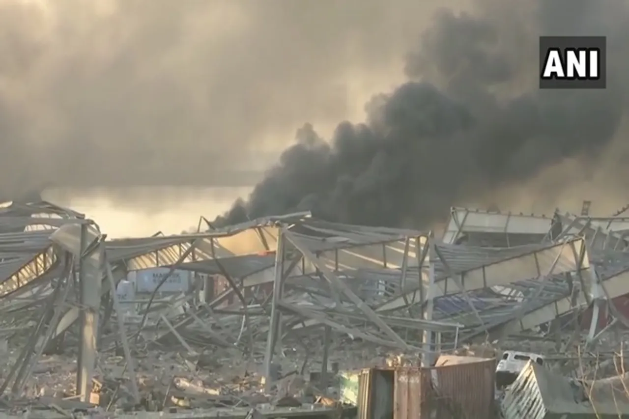 A massive explosion shook Lebanon's capital Beirut on Tuesday