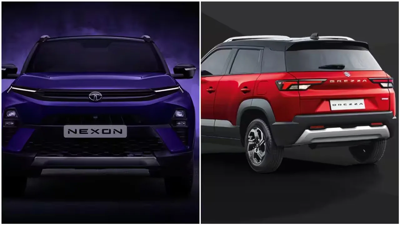 2023 Tata Nexon Vs Maruti Brezza