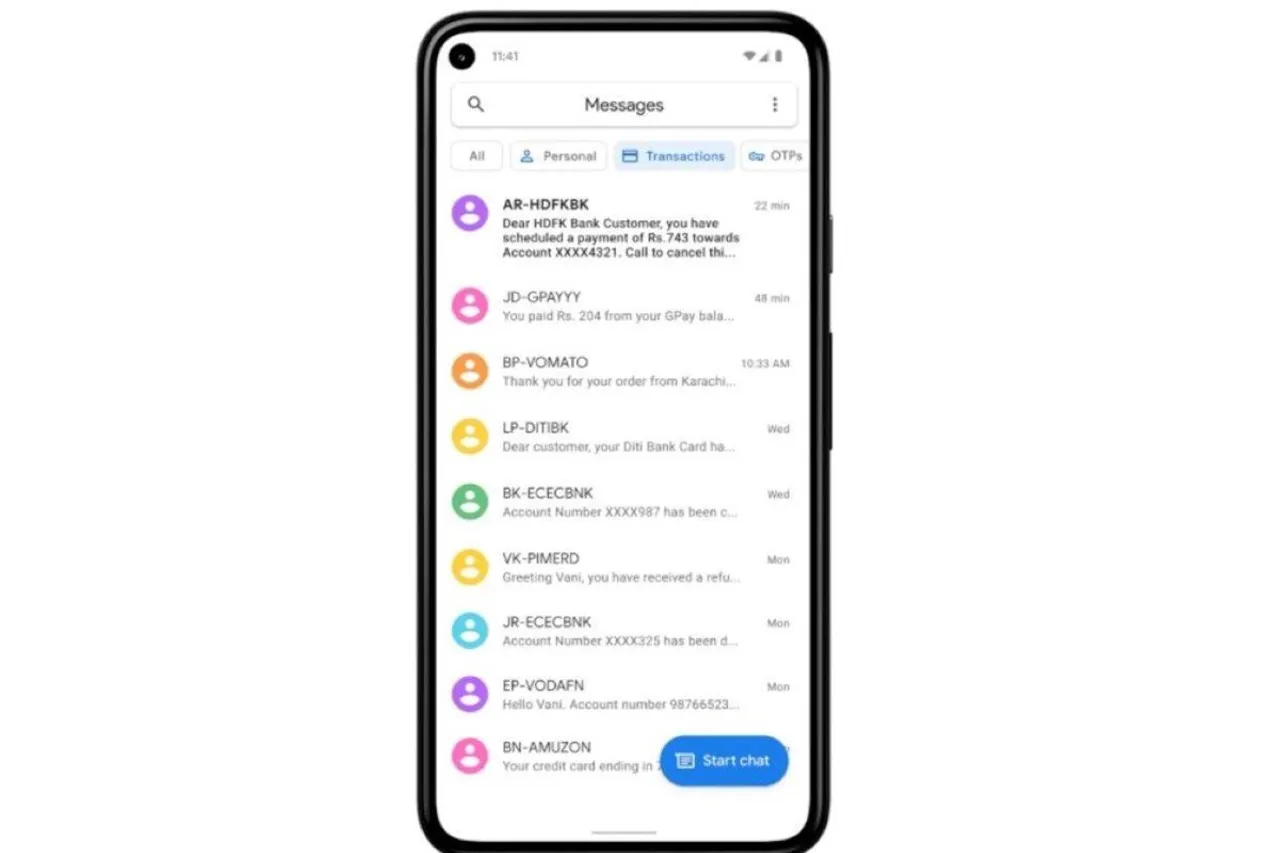 Google announced new features for users in message app OTP will automatically delete after 24 hours