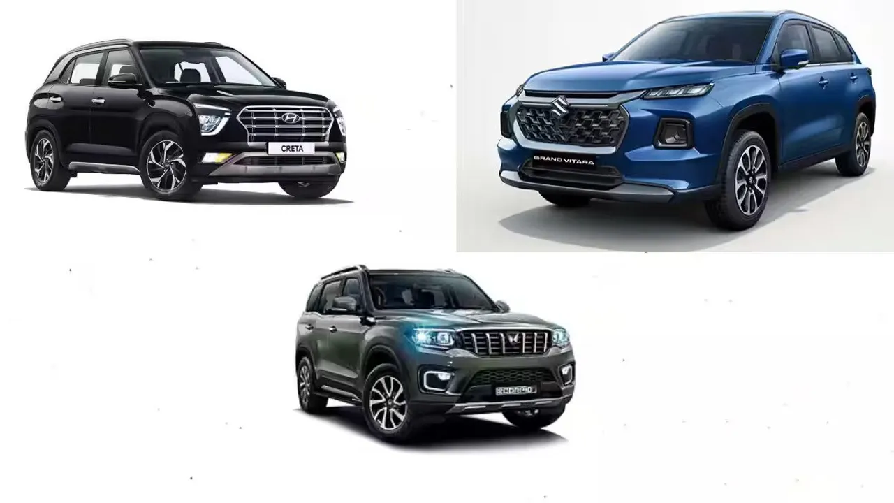 Top selling mid size SUV in India | Hyundai Creta | Maruti Suzuki Grand Vitara | Kia Seltos | Mahindra Scorpio | Mahindra XUV700 | best selling mid size SUV | best selling SUV