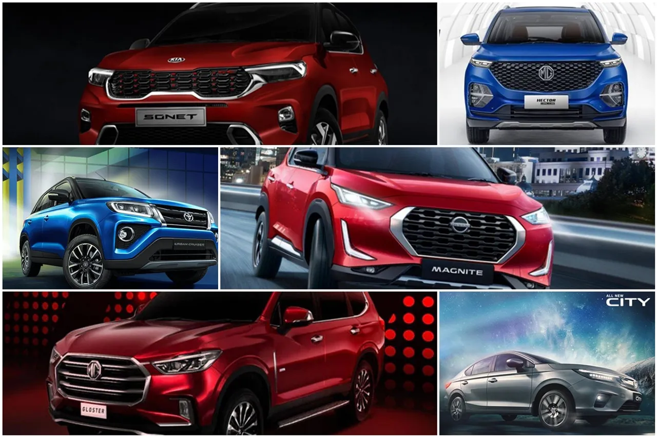 Year Ender 2020, car launching in india in 2020, various car launched in 2020 in india, tata altroz, nissan magnite, mg hector plus, hyundai aura, kia sonet, audi Q8 and more, flashback 2020