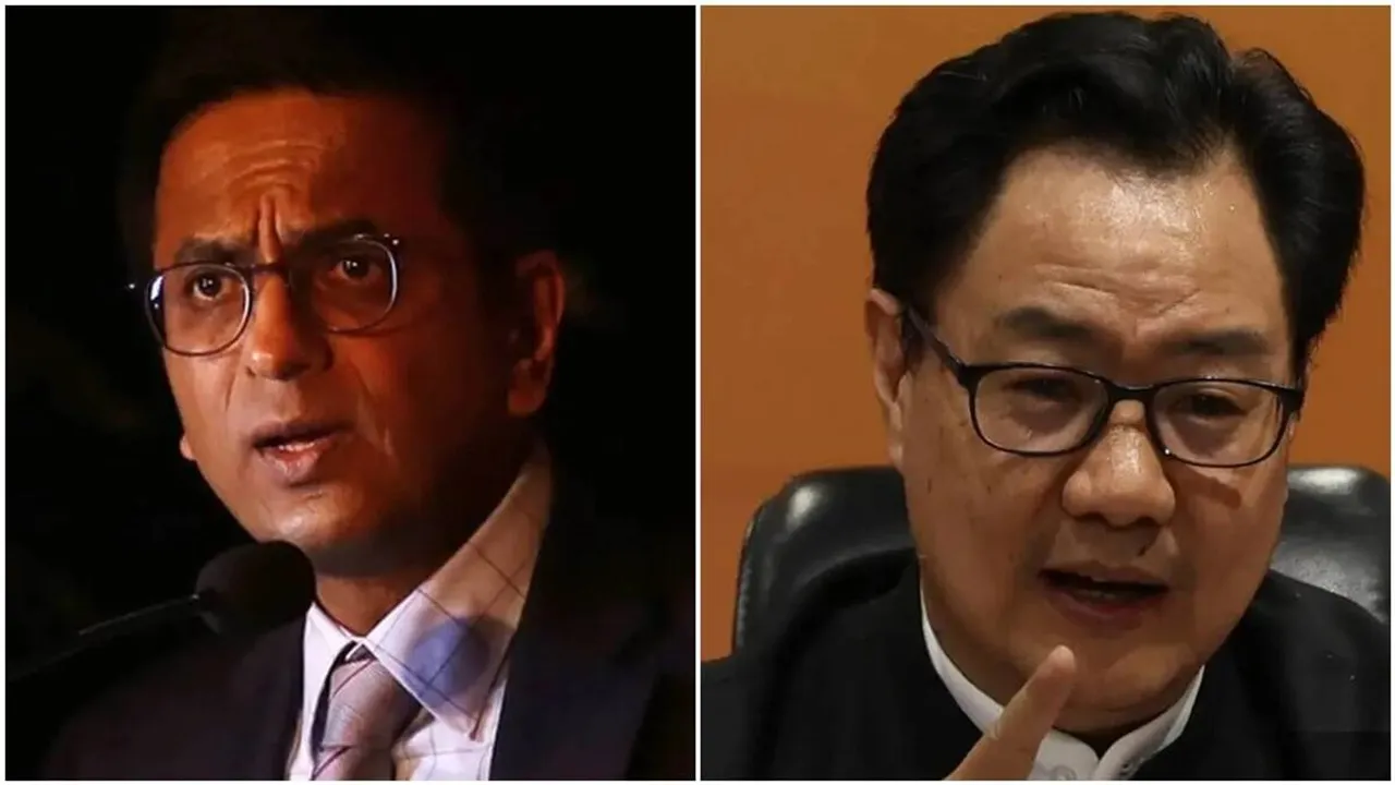 Rijiju Letter to CJI, Oppn slams govt over Rijiju letter to CJI, Opposition attacks Rijiju over his Letter to CJI, केंद्रीय कानून मंत्री की चीफ जस्टिस ऑफ इंडिया के नाम चिट्ठी, कांग्रेस नेता जयराम रमेश ने न्यायपालिका की स्वतंत्रता पर हमला बताया, किरेन रिजिजू ने जस्टिस डी वाआई चंद्रचूड़ को लिखी चिट्ठी, कानून मंत्री ने कॉलेजियम में सरकारी प्रतिनिधि शामिल करने को कहा