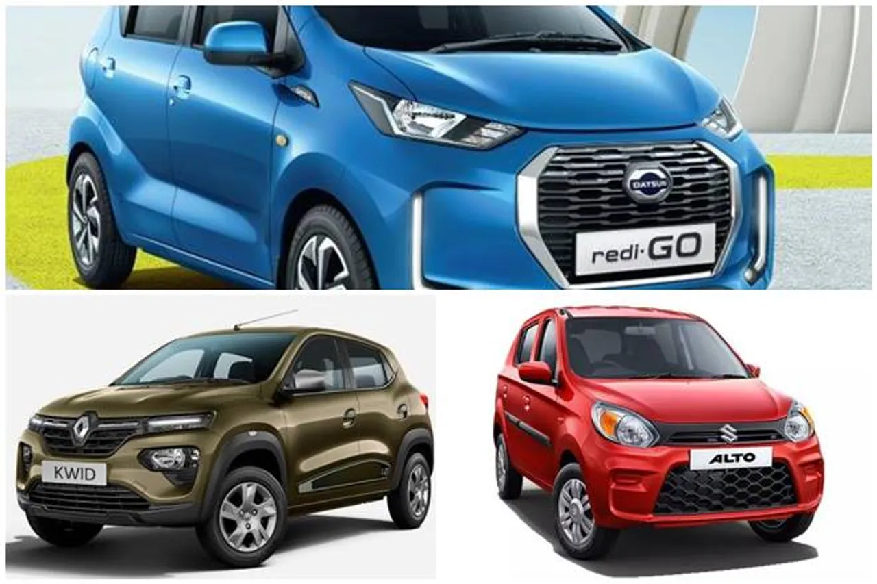 cars under 3 lakh rupee ex showroom price, Most affordable cars in india, maruti suzuki alto, renault kwid, datsun redi go, cheapest cars in indian market