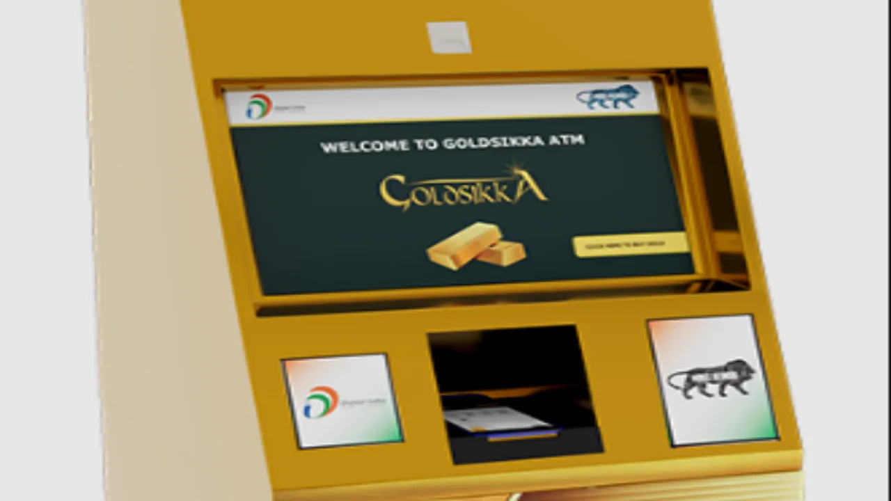 Buy gold at ATM