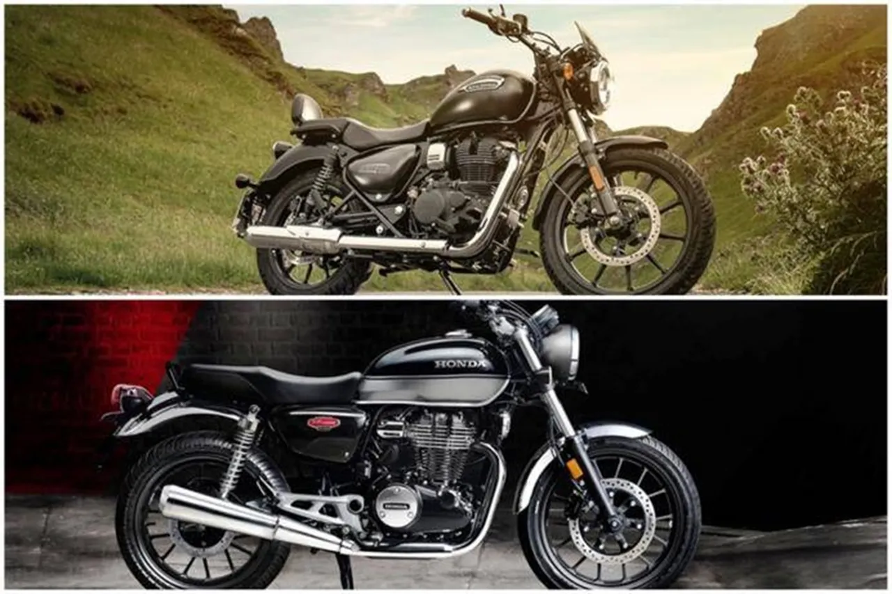 Royal Enfield Meteor 350 vs Honda H’ness CB350, price, engine, power, features full comparison